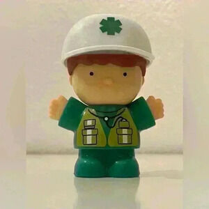 Playgo Mini 4 Emergency Figures Only Medic‎ Hat  3" Tall